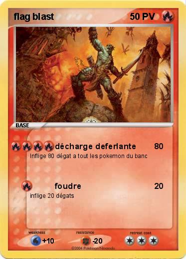Pokemon flag blast