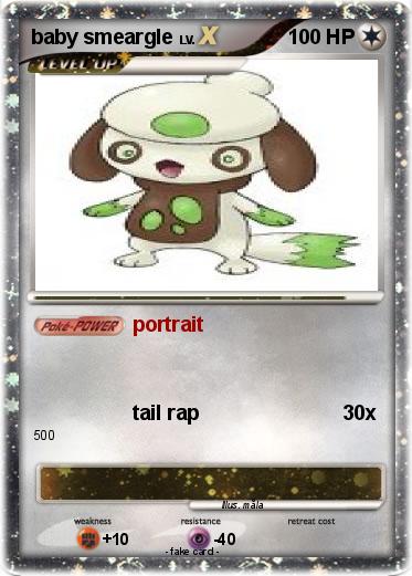 Pokemon baby smeargle