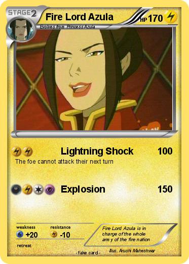 Pokemon Fire Lord Azula