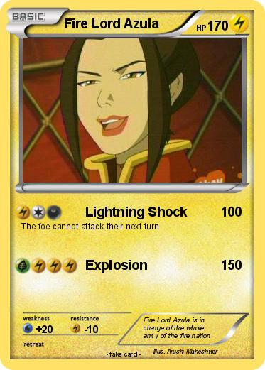 Pokemon Fire Lord Azula