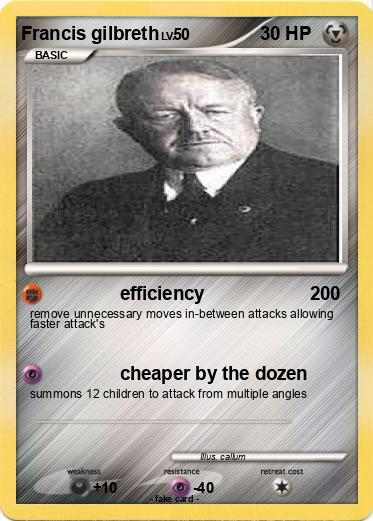 Pokemon Francis gilbreth