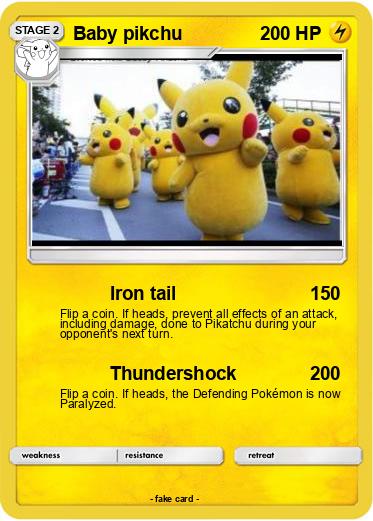 Pokemon Baby pikchu