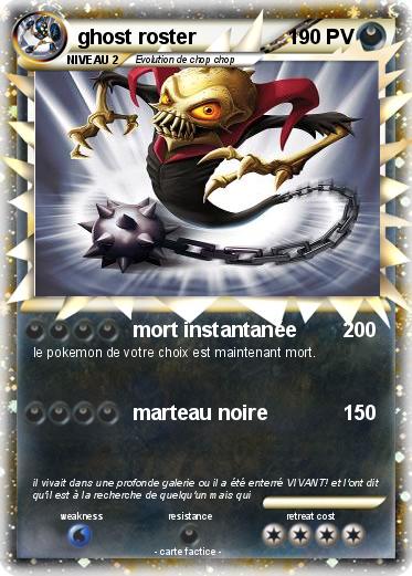 Pokemon ghost roster
