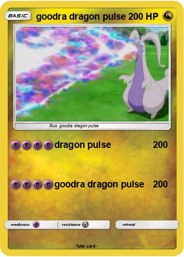 Pokemon goodra dragon pulse