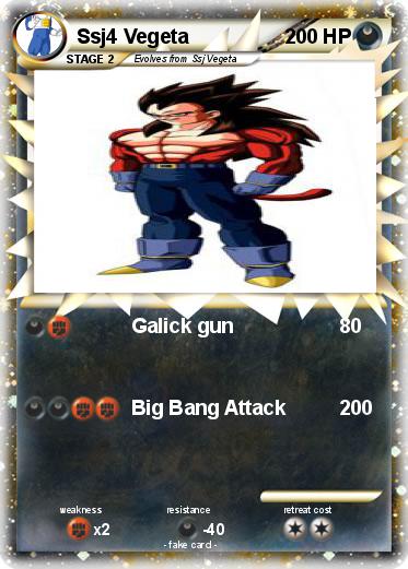 Pokemon Ssj4 Vegeta
