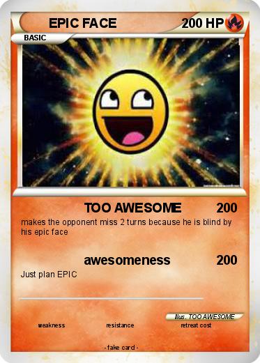 Pokemon EPIC FACE