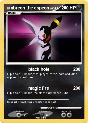 Pokemon umbreon the espeon