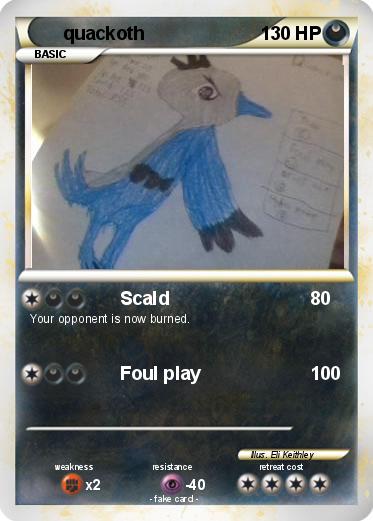 Pokemon quackoth