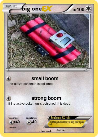 Pokemon big one