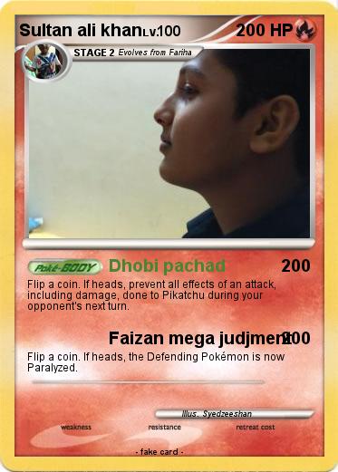 Pokemon Sultan ali khan
