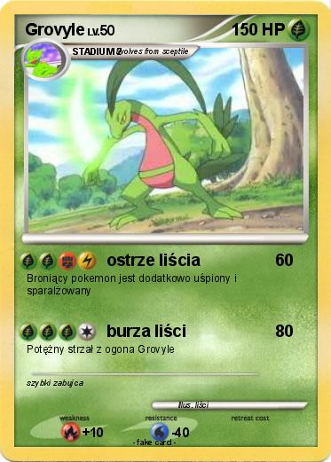 Pokemon Grovyle
