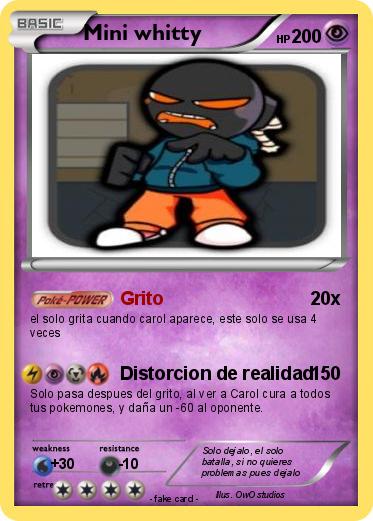 Pokemon Mini whitty