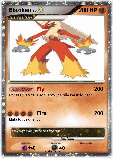 Pokemon Blaziken