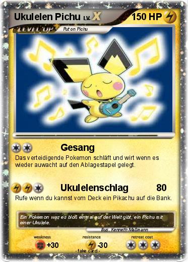 Pokemon Ukulelen Pichu