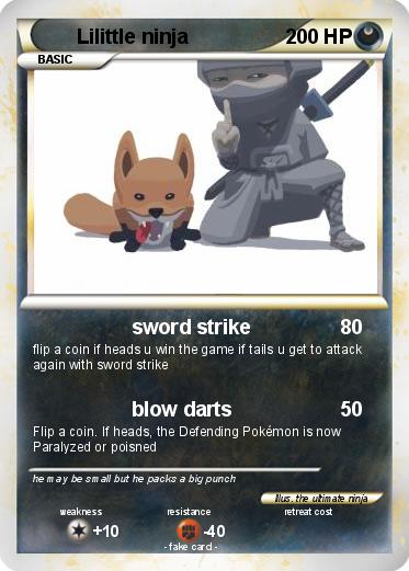Pokemon Lilittle ninja
