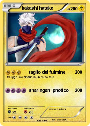 Pokemon kakashi hatake
