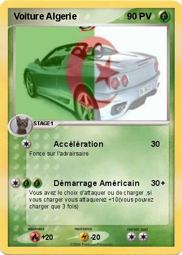 Pokemon Voiture Algerie