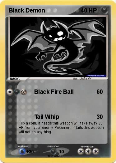 Pokemon Black Demon