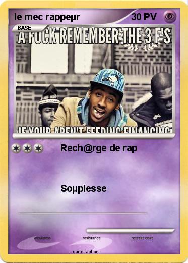Pokemon le mec rappeµr