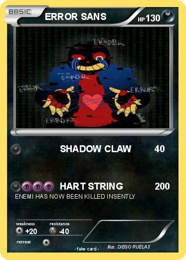 Pokemon ERROR SANS