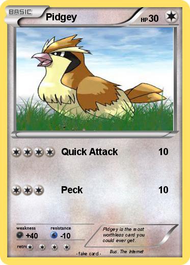 Pokemon Pidgey