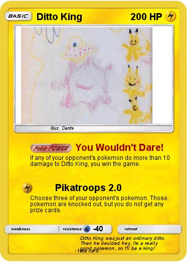 Pokemon Ditto King