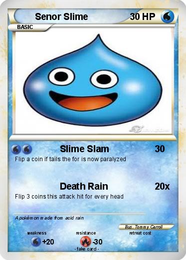 Pokemon Senor Slime