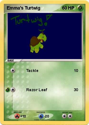 Pokemon Emma's Turtwig