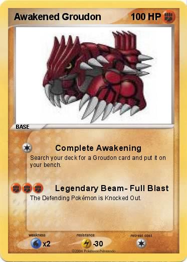 Pokemon Awakened Groudon