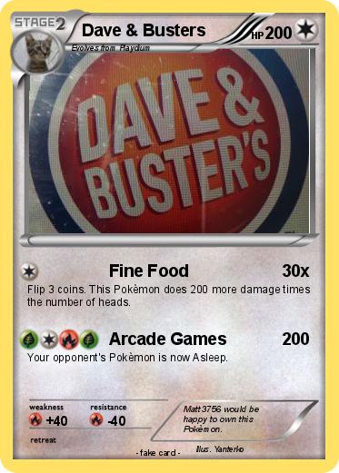 Pokemon Dave & Busters