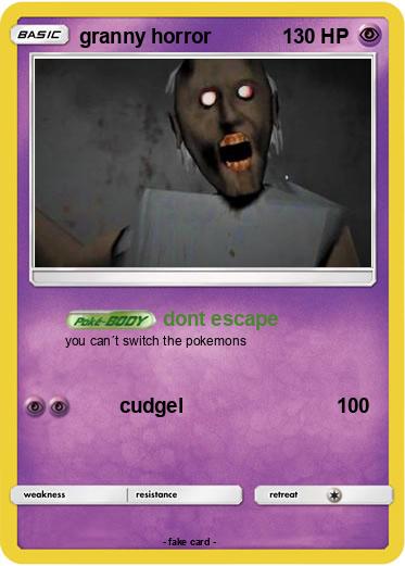 Pokemon granny horror