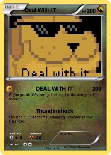 Pokemon Deal WIth IT