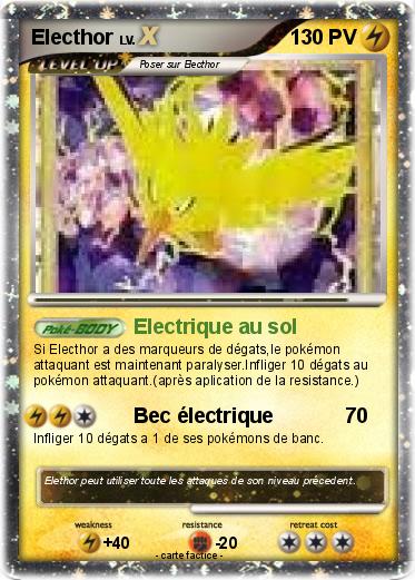 Pokemon Electhor