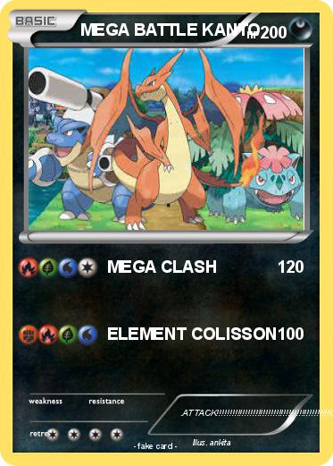 Pokemon MEGA BATTLE KANTO