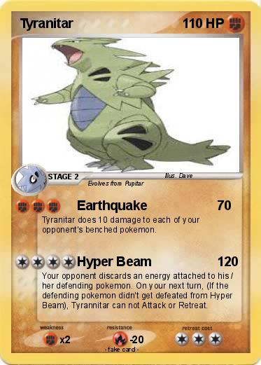 Pokemon Tyranitar