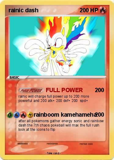 Pokemon rainic dash