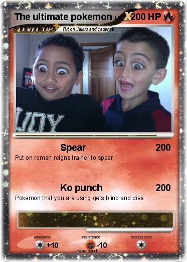 Pokemon The ultimate pokemon
