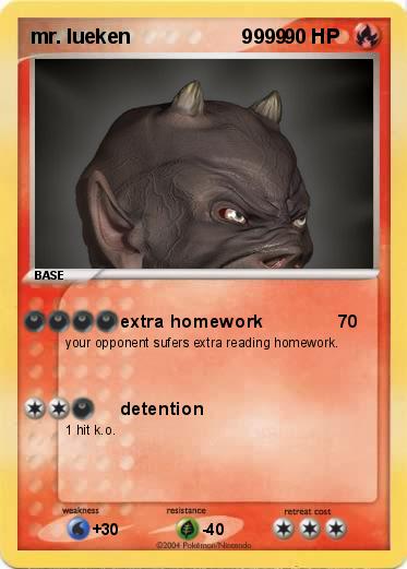 Pokemon mr. lueken                    9999