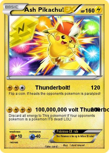 Pokemon Ash Pikachu!