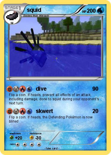 Pokemon squid