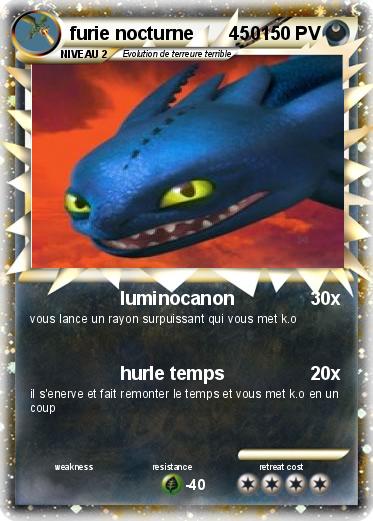 Pokemon furie nocturne       450