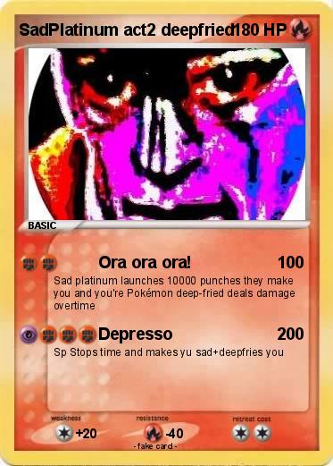Pokemon SadPlatinum act2 deepfried