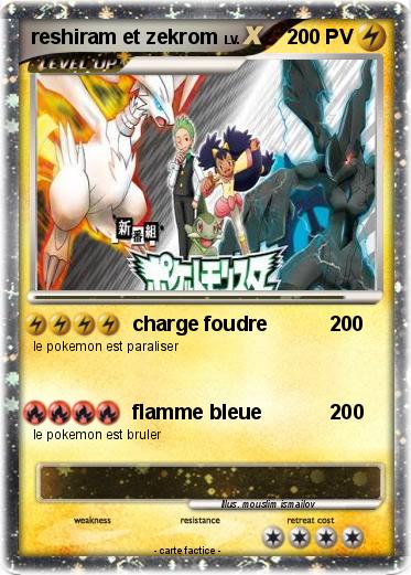 Pokemon reshiram et zekrom