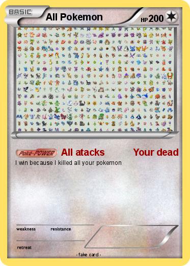 Pokemon All Pokemon