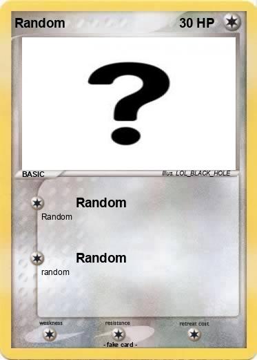 Pokemon Random