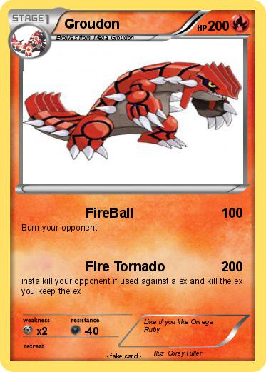 Pokemon Groudon