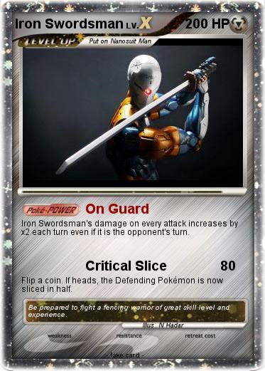 Pokemon Iron Swordsman