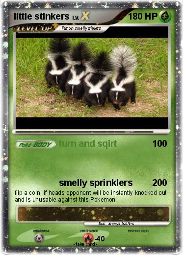 Pokemon little stinkers