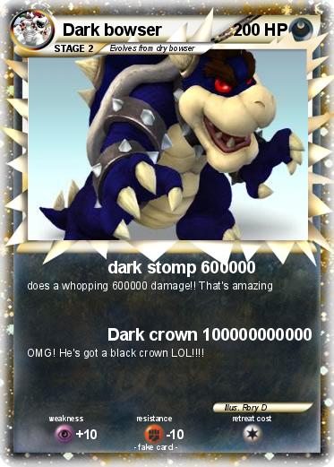 Pokemon Dark bowser