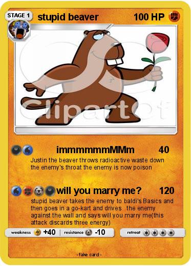 Pokemon stupid beaver